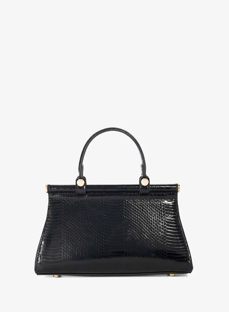 Dune London Top Handle Flapover Satchel